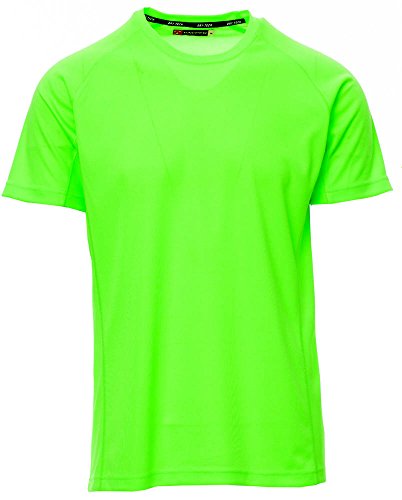 S.B.J - Sportland Funktionsshirt/Laufshirt/Sportshirt Performance T-Shirt neongrün, Gr. XL von S.B.J - Sportland