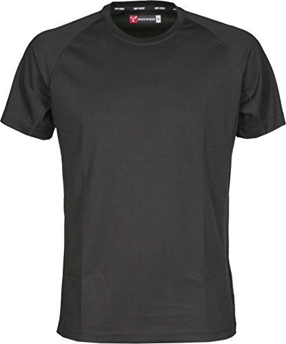 S.B.J - Sportland Funktionsshirt/Laufshirt/Sportshirt Performance T-Shirt schwarz, Gr. L von S.B.J - Sportland