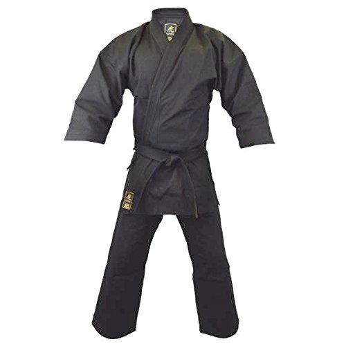 S.B.J - Sportland Karate Anzug TORA schwarz 14OZ, 180 cm von S.B.J - Sportland