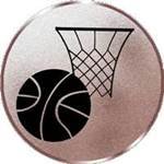 S.B.J - Sportland Pokal/Medaille Emblem, Motiv Basketball, Durchmesser 50 mm, Bronze von S.B.J - Sportland