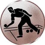 S.B.J - Sportland Pokal/Medaille Emblem, Motiv Boule, Durchmesser 50 mm, Bronze von S.B.J - Sportland