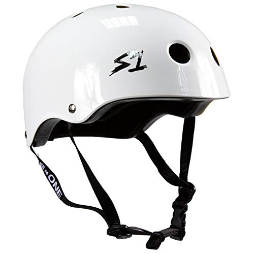 S1 Lifer Helm – Weiß glänzend von S1