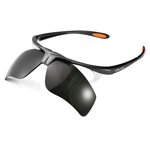 Arbeitsschutzbrille zum Schweißen 【ANSI Z87.1】 UV-Schutz gegen Kratzfeste dunkle Gläser von SAFEYEAR