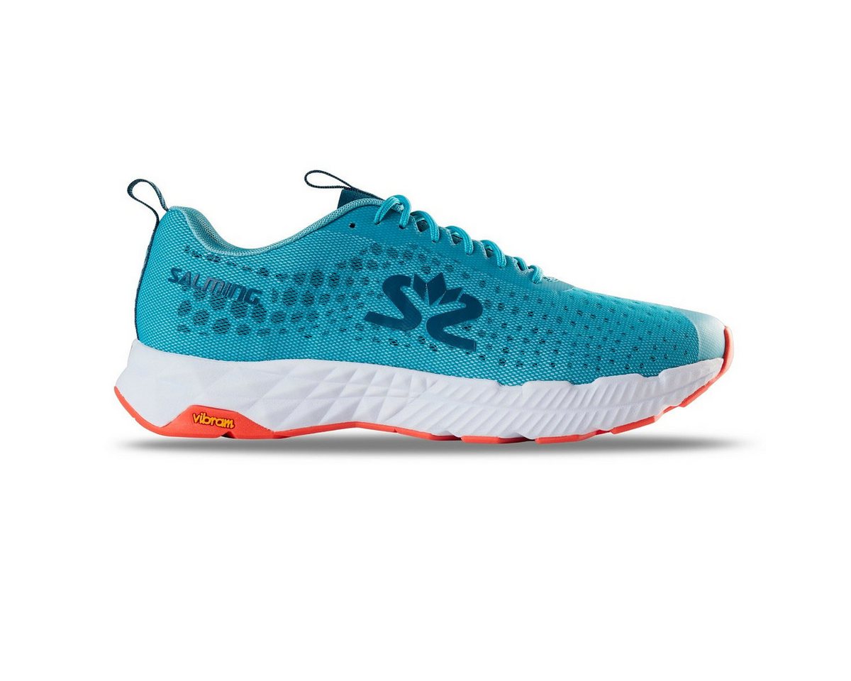 SALMING Greyhound (Dämpfung) blau/weiss Herren Laufschuh von SALMING