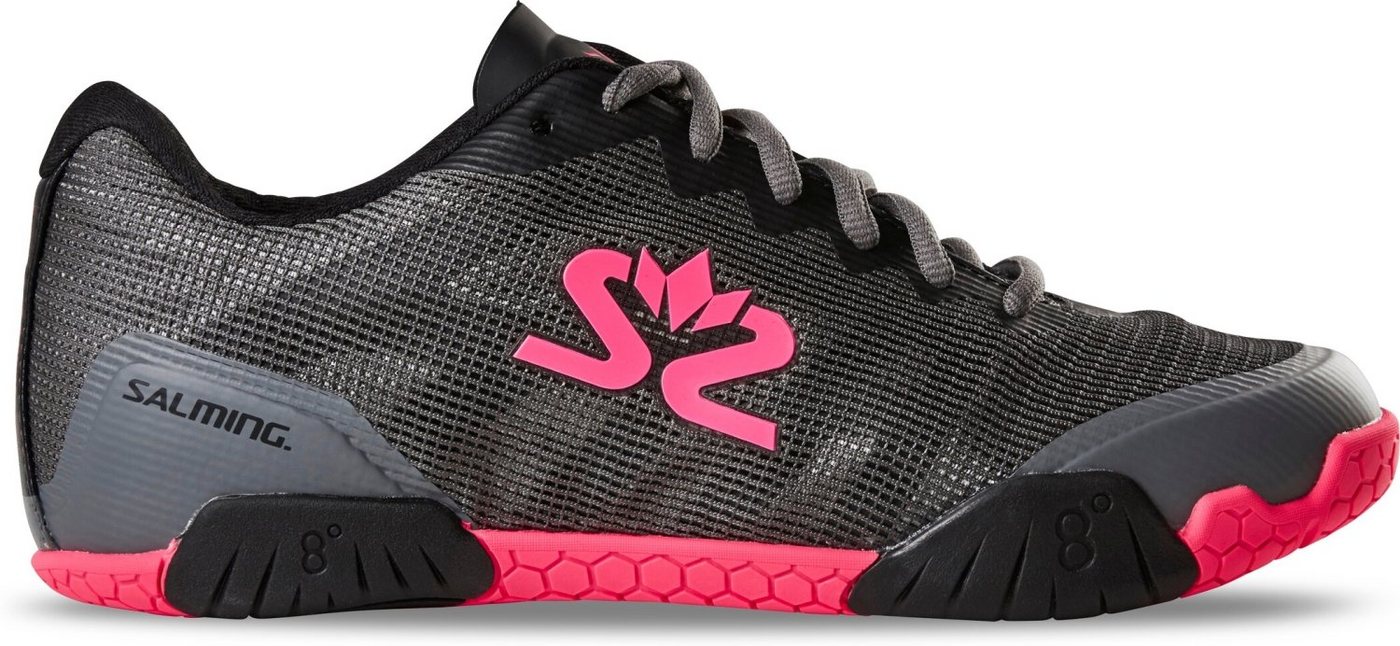 SALMING Hawk Shoe Women GunMetal/Pink Handballschuh von SALMING