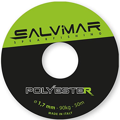 SALVIMAR Polyester, Unisex Erwachsene, Schwarz Green, 50 m von SALVIMAR