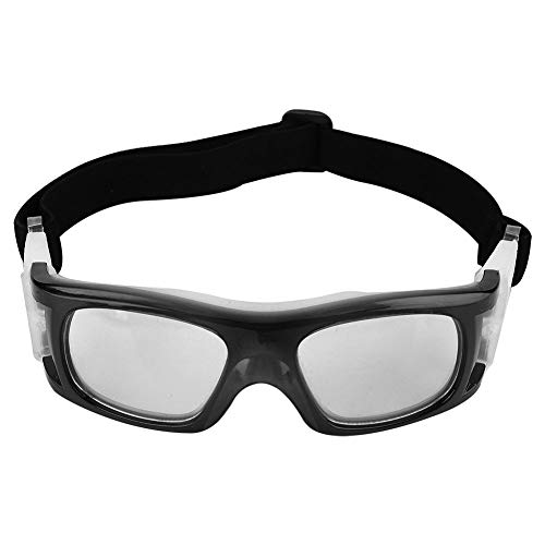 SANON Fahrradbrille, Professionelle Explosionsschutzbrille Outdoor-Sportbrille, Basketball-Schutzbrille, Sport Fahren Angeln Laufen Radbrille (Schwarz) von SANON