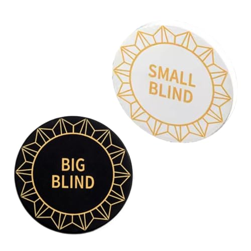 SANRLO Big and Small Blind Banker Code Big Blind Button Dealer Button Small Blind Button Game Chip Game Part von SANRLO