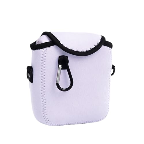 SANRLO Weiche Kameratasche, stilvolle Schultertasche für 12 Kameras, weiche Aufbewahrungstaschen, Tasche mit Schultergurt, einfacher Transport, Kamera-Aufbewahrungstasche, violett von SANRLO