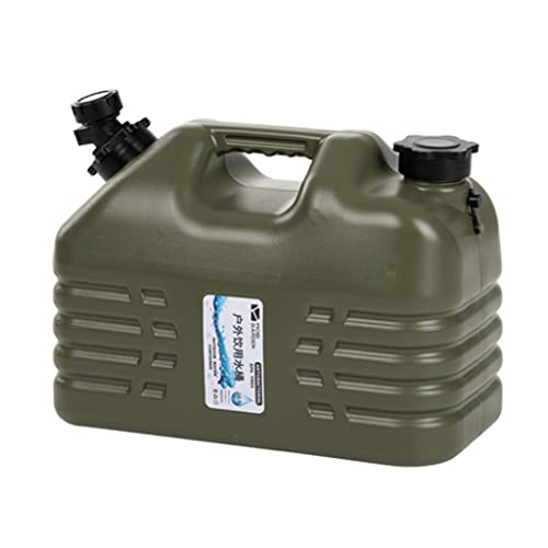Tragbarer Wasserbehälter mit Zapfhahn, sicherer Wasserspeicher, Würfel, Camping, Wasserspeicher, Sicherheitsmaterial, Wasserbehälter für Camping von SANRLO