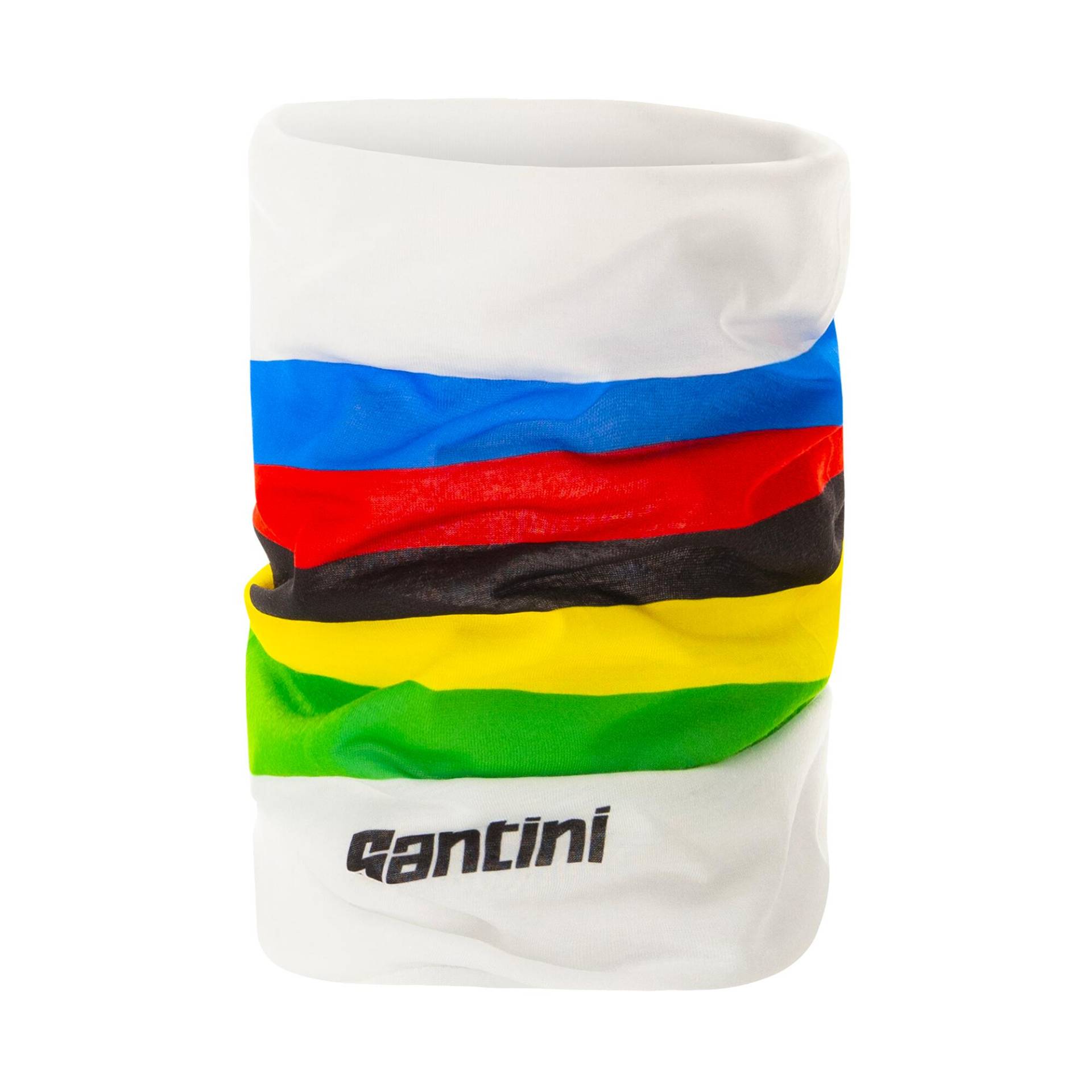 Schlauchtuch Rennrad Santini Kollektion UCI Rainbow von SANTINI