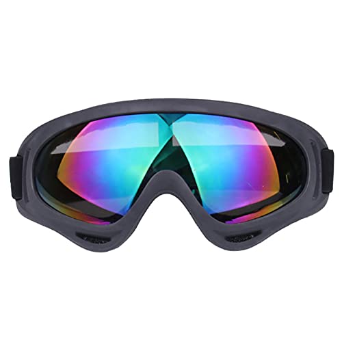 SANWOOD Universal Goggle Schutzbrille für Outdoor-Sportarten,Motorrad-Skibrille Winddichte Schutzbrille für die Augen - Multicolor von SANWOOD