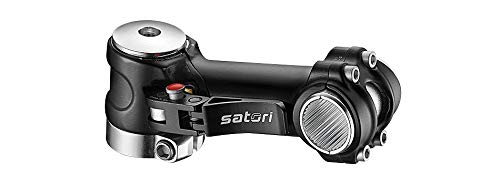 SATORI Fahrräder Vorbauten ET-2 Wird 90º * 25,4/31,8 Schwarz Matt von SATORI