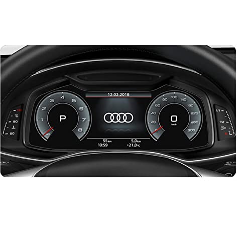 Für Audi Q7 Q8 2020 2021 2022, Auto-GPS-Navigationsfolie LCD-Bildschirm Schutzfolie aus gehärtetem Glas Anti-Scratch-Folie Zubehör von SAXTZDS