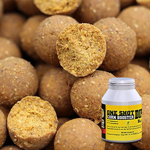 SBS Baits 5kg Eurobase Boilies 20 mm Sweetcorn + Sweetcorn Booster Dip Futter Karpfen Köder Angeln von SBS Baits