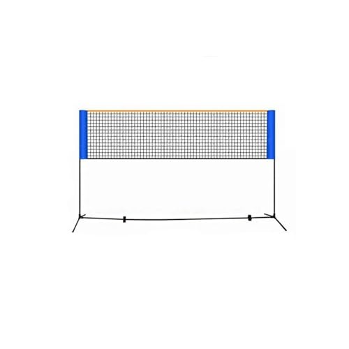 3,1/4,1/5,1/6,1 m Standard-Badmintonnetz, Sportnetz for Badminton, Tennis, Volleyball im Freien (Color : Blue, Size : 4m) von SBTRKT