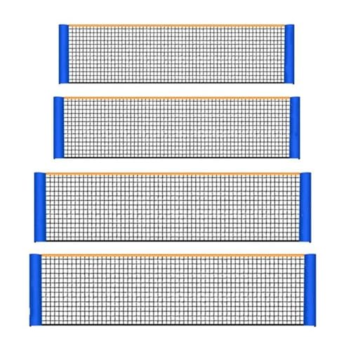 Standard-Badmintonnetz for professionelles Sporttraining, Tennisnetz im Freien (Color : Blue, Size : 5m) von SBTRKT