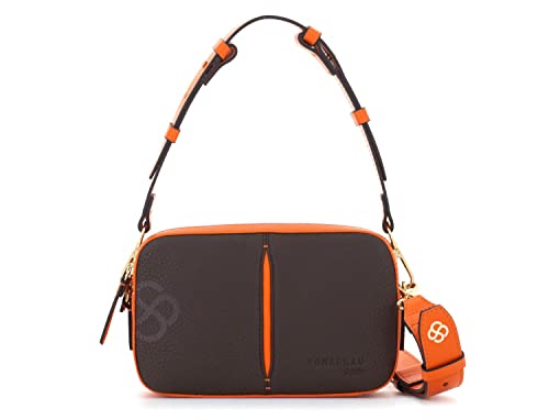 Scharlau Amaia Damenbrieftasche aus weichem Rindsleder, großartige Funktionalität und Komfort, Farbe: Braun, Maße 2 x 9,5 x 15 cm, WA07-L24BR von SCHARLAU