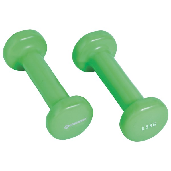 Schildkröt Fitness - Vinyl Hantel Set Gr 2 x 0,5 kg grün von SCHILDKRÖT FITNESS