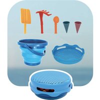 SCHILDKRÖT Schildkröt 7in1 Sand Toys Set, innovatives Sand-Spielset im Handtaschenformat, kompakt un von SCHILDKRÖT