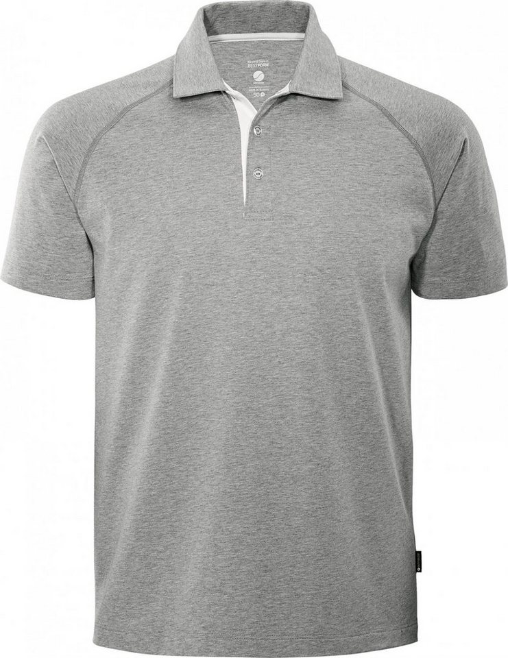 SCHNEIDER Sportswear Poloshirt MATTYM Kurzarm-Poloshirt Herren grau-meliert von SCHNEIDER Sportswear