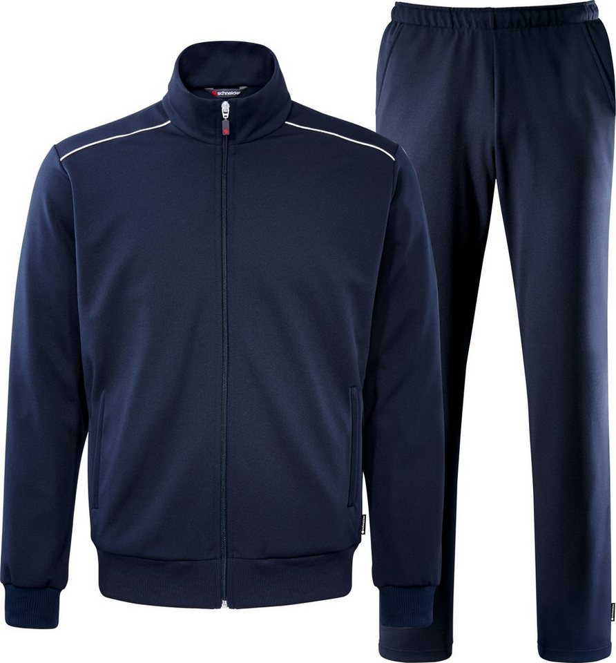 SCHNEIDER Sportswear Trainingsanzug LOUIM Herren Wohlfühl-/ Trainingsanzug dunkelblau von SCHNEIDER Sportswear