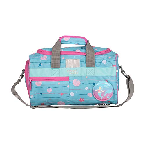 Sporttasche für Mädchen und Jungen - Schultertasche, Schwimmtasche, Reisetasche (Lilly (Meerjungfrau)) von SCHOOL-MOOD