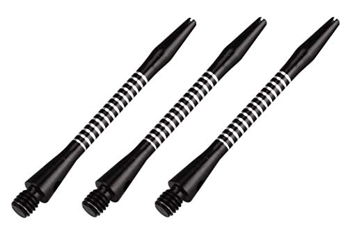 Abbey Darts Shafts Aluminum (5,5 cm||schwarz) von SCHREUDERS SPORT