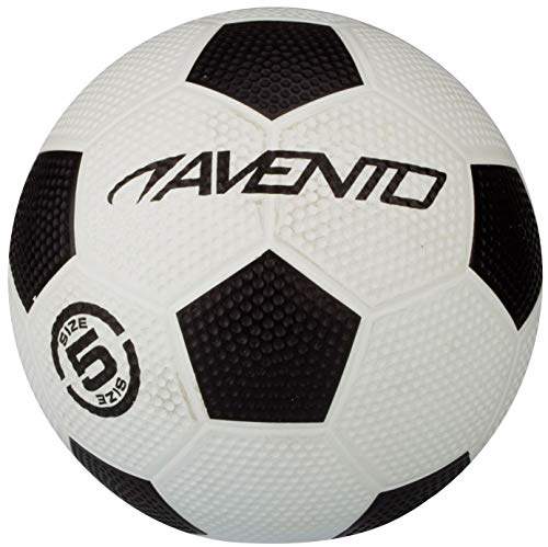 SCHREUDERS SPORT Unisex 16SQ EL Classico Straßenfußball, Weiß/Schwarz, Größe 5 von SCHREUDERS SPORT