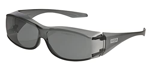SCHUTZGUT MSA Schutzbrille Überbrille OVERG getönt Sonnenbrille für Brillenträger von SCHUTZGUT
