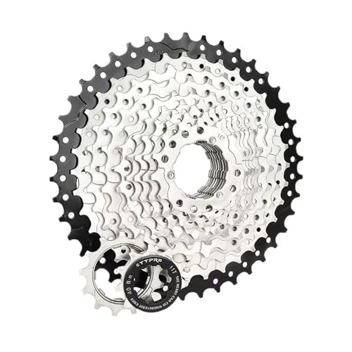 SCTTJSIXZ Mountainbike 11-Speed ​​Kassette Schwungrad Turm Rad 40T42T46T50T52T Klettern Getriebe Zubehör(11speed11-40t) von SCTTJSIXZ
