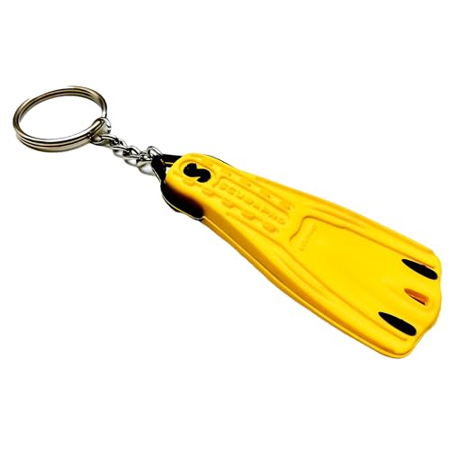 Scubapro Go Sport Schlüsselanhänger Tauchflosse (gelb) von SCUBAPRO