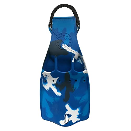 SCUBAPRO Jet Fin Sonderedition inkl. Spring Straps, Farbe:blau, Größe:L von SCUBAPRO
