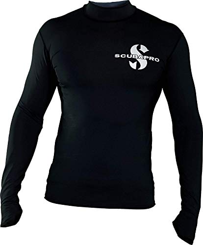 SCUBAPRO Swim Rash Guard Langarm Herren Slim Fit UV-Shirt Collection 2017 (XXL) von SCUBAPRO