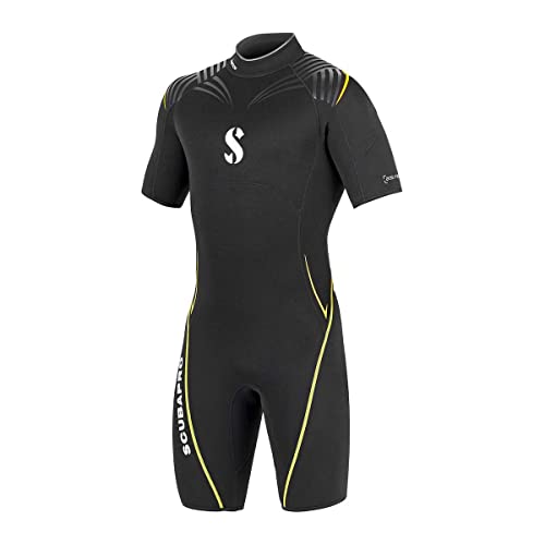 SCUBAPRO Unisex-Adult Shorty Definition Herren, Größe:56 Neoprenanzug, Schwarz von SCUBAPRO