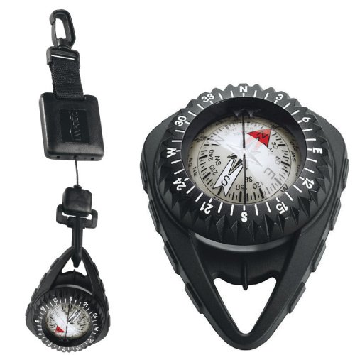Scubapro FS-2 Kompass mit Clip Konsole und Retractor - 5017121 von SCUBAPRO