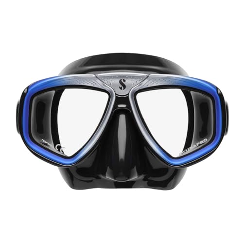 Scubapro Zoom EVO Tauchmaske , Farbe:schwarz/blau von SCUBAPRO