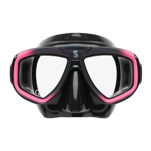 Scubapro Zoom EVO Tauchmaske , Farbe:schwarz/pink von SCUBAPRO