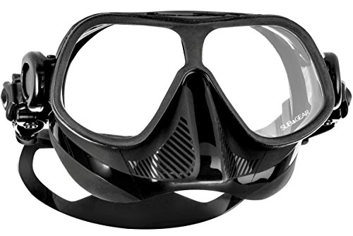 Subgear Tauchmaske Subgear STEEL Comp, erhältlich in 3 verschieden Farben, Farbe:Schwarz von SCUBAPRO