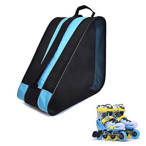 Rollschuh Tasche Kinder, Tasche für Inliner, Unisex Skate Bag, mit Griff und Verstellbarem Schultergurt, zum Aufbewahren von Schlittschuhen von Qanye