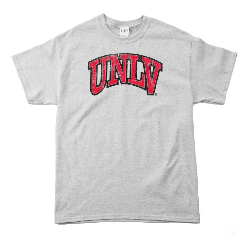 SDI NCAA UNLV Rebels T-Shirt, kurzärmelig, 100% sanforisiert von SDI