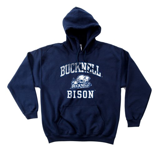 SDI NCAA Bucknell Bison 50/50 Blended Kapuzen-Sweatshirt, 237 g, Herren, Navy, XX-Large von SDI