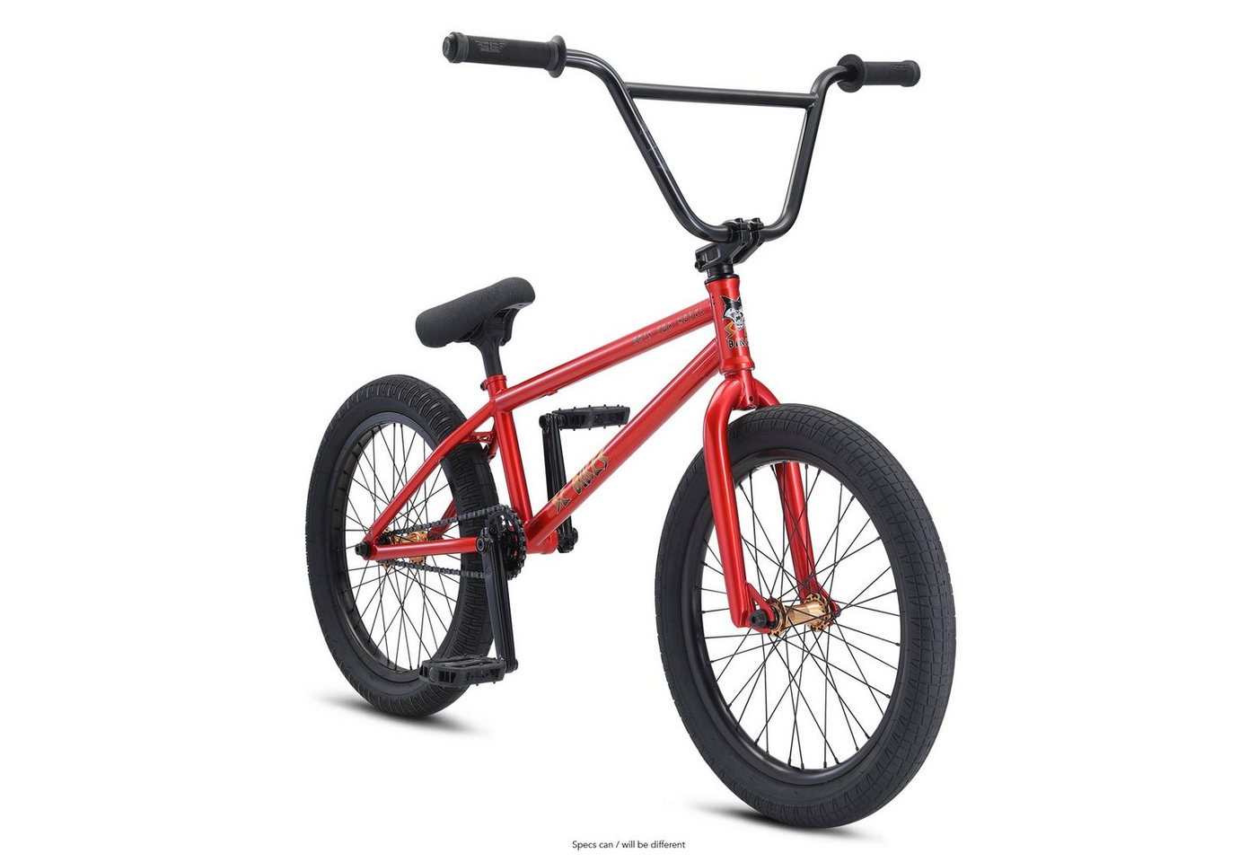 SE Bikes BMX-Rad Gaudium, 1 Gang, ohne Schaltung, BMX Fahrrad 20 Zoll ab 160 cm Bike für Jugendliche und Erwachsene von SE Bikes