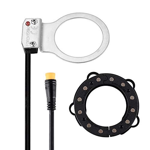 E-Bike Assistent Sensor mit 12 Magnete, Elektrische Fahrrad PAS System Sensor, für Hollowtech2/Octalink von SEASON