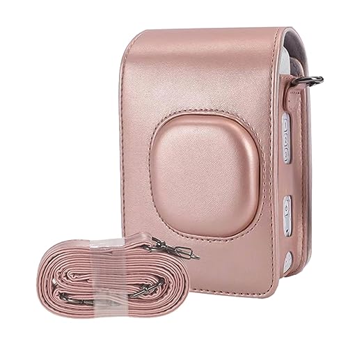 SELiLe PU-Leder-Tasche mit Schultergurt für Kamerahalterung, staubdichte Schutztaschen, Kamerataschutz, B von SELiLe