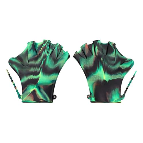 Wasserhandschuhflipper Schwimmfinger Netzhandschuh Gäste Badebad Schwimmhandschuh Finger Finger Aquatic Training von SELiLe