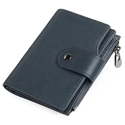 SENDEFN Herren Geldbörse aus echtem Leder - RFID Schutz - 18 Kartenfächer - Portemonnaie für Männer - Großes Geldbeutel für Männer von SENDEFN