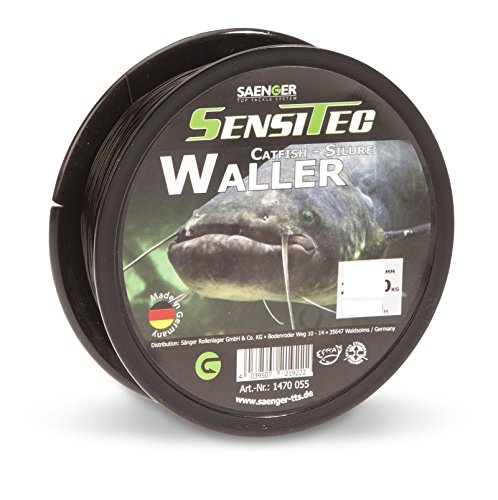SÃƒ¤nger Sensitec Waller Night Brown 200m 0,60mm von SENSITEC