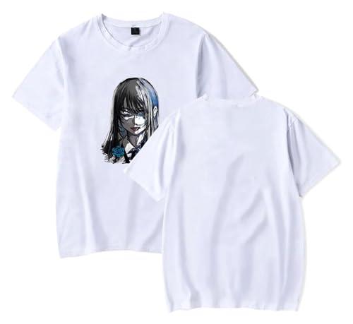 ADO Wish Merch Rundhals T-Shirt Hip Hop Rock Kurzarm T-Shirt Männer Frauen Street Tee Shirt(XS-3XL) (Color : 4, Size : L) von SERLA