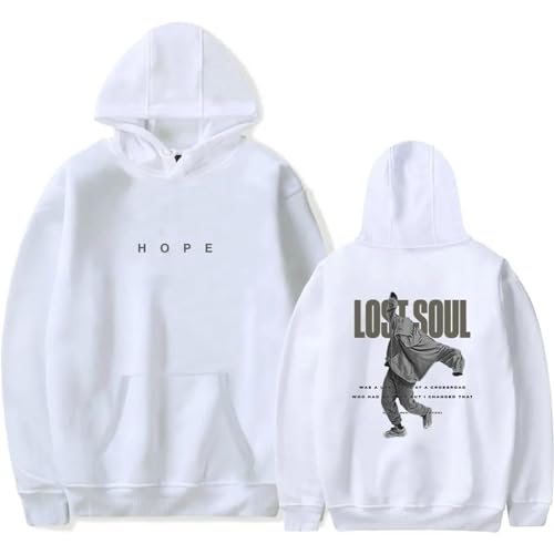 NF Hope Merch Hoodie Hip Hop Long Sleeve Hoodie Sweatshirt Streetwear Hoodie(XS-3XL) (Color : 2, Size : M) von SERLA